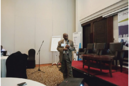 Prof Mwangi presented a paper titled “Value Chain Approach to Skills Audit for Planning in Urbanization Sector, Rwanda”