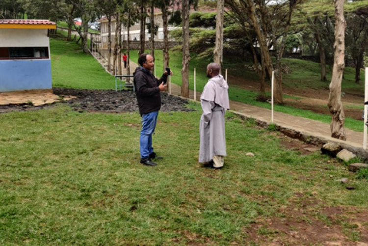 At the Nakuru Shrine