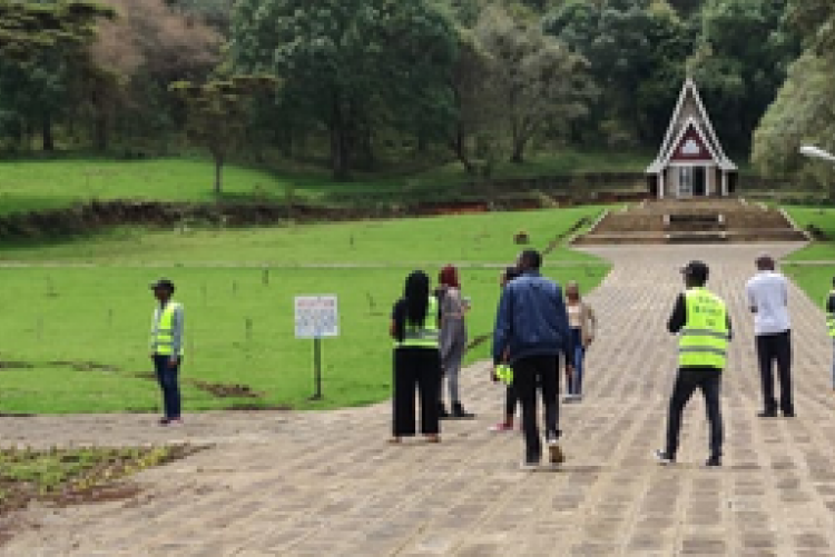 At the Nakuru Shrine