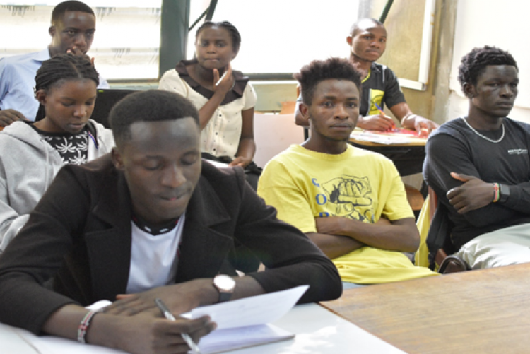 Participants attending the Talk 